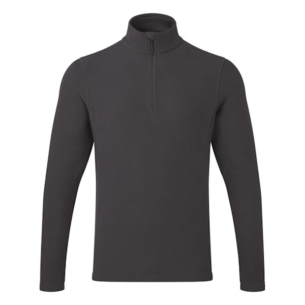 Premier Unisex Adult Recyclight Quarter Zip Fleece Top S Mörk G Dark Grey S