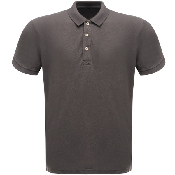 Regatta Classic Herr 65/35 Kortärmad Poloskjorta M Seal Grey Seal Grey M
