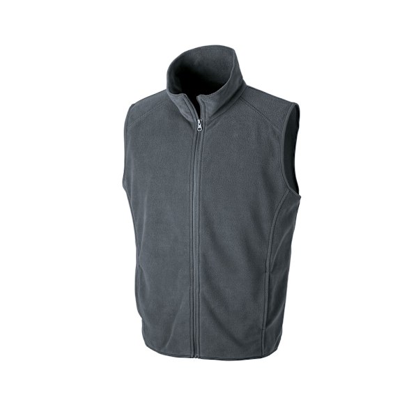 Result Core Vuxen Unisex Microfleece Väst L Charcoal Charcoal L