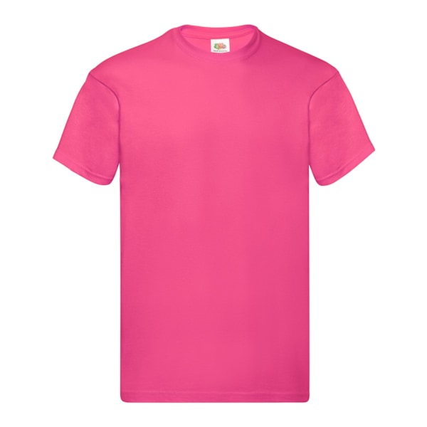 Fruit of the Loom Original T-shirt L Fuchsia Fuchsia L