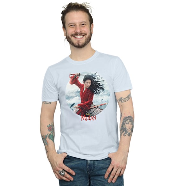 Disney Herr Mulan Film Svärd Affisch T-shirt L Vit White L