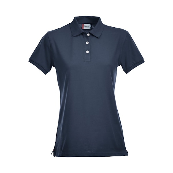 Clique Dam/Kvinnor Premium Stretch Polo Shirt XXL Mörk Marinblå Dark Navy XXL