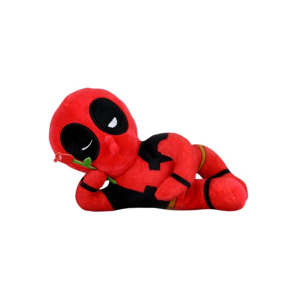 Deadpool Sexig Phunny Character Plyschleksak One Size Röd/Svart Red/Black One Size