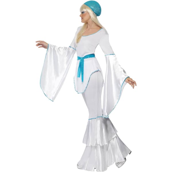 Smiffys Dam Super Trooper Kostymset S Vit White S
