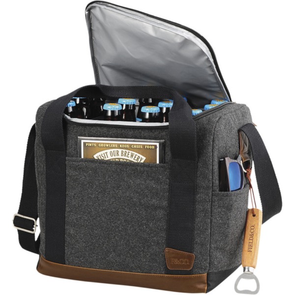 Field & Co. Campster 12 Bottle Craft Cooler 30 x 17,5 x 27 cm H Heather Charcoal 30 x 17.5 x 27 cm