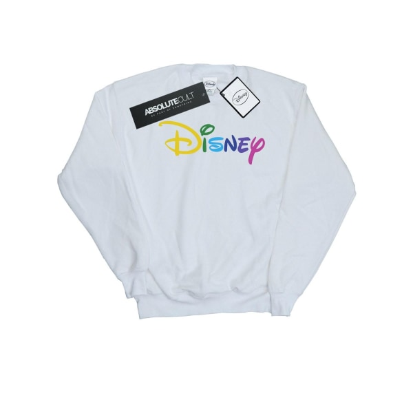 Disney Girls Color Logo Sweatshirt 7-8 Years White White 7-8 Years