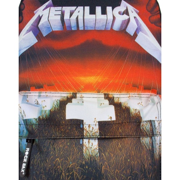 Rock Sax Master Of Puppets Metallica Ryggsäck One Size Svart/Flerfärgad Black/Multicoloured One Size