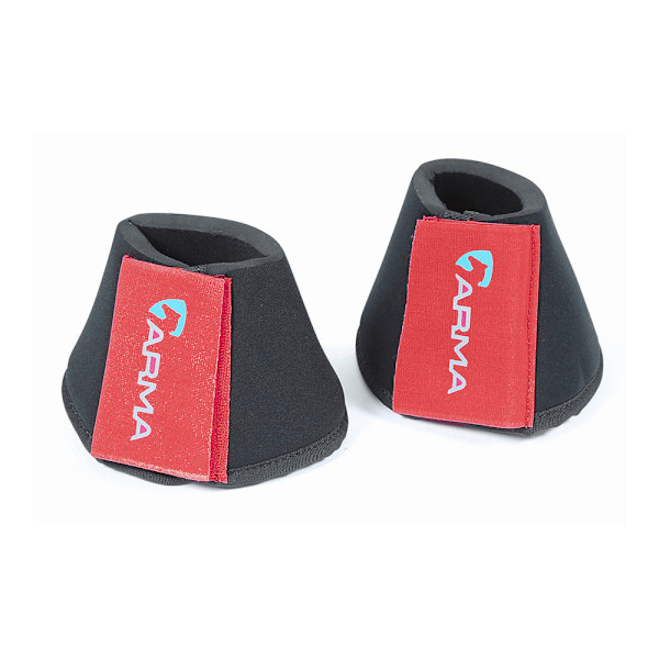 ARMA Neopren Häst Övergripande Stövlar Cob Djupröd/Svart Deep Red/Black Cob