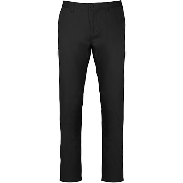 Kariban Herr Chino Byxor L Svart Black L