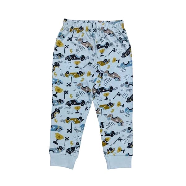 Star Barn/Barn Bilar Långärmad Pyjamas Set 3-4 År Blå Blue 3-4 Years