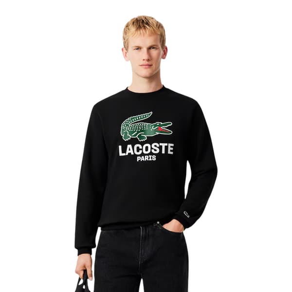 Lacoste Herr Bomullströja S Svart Black S