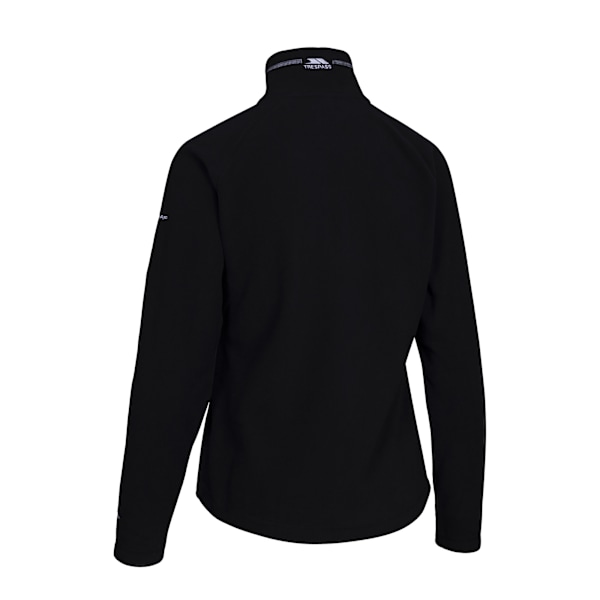 Trespass Skylar Fleece Topp för Kvinnor/Dam Storlek L Svart/Ljus Mulberry Black/Light Mulberry L