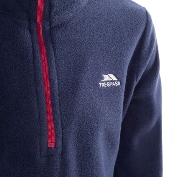Trespass Barn/Flickor Sybil Microfleece 7/8 år Marinblå/Hallon Navy/Raspberry 7/8 Years
