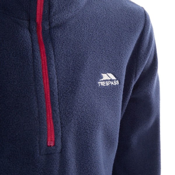 Trespass Sybil Microfleece för Barn/Flickor 5/6 År Navy/Hallon Navy/Raspberry 5/6 Years