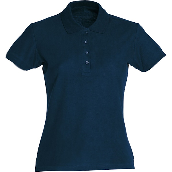 Clique Dam/Dam Plain Pikétröja S Mörk Marinblå Dark Navy S