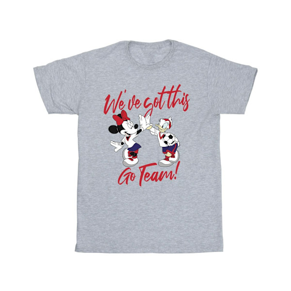 Disney Boys Minnie Daisy We´ve Got This T-Shirt 12-13 År Spo Sports Grey 12-13 Years