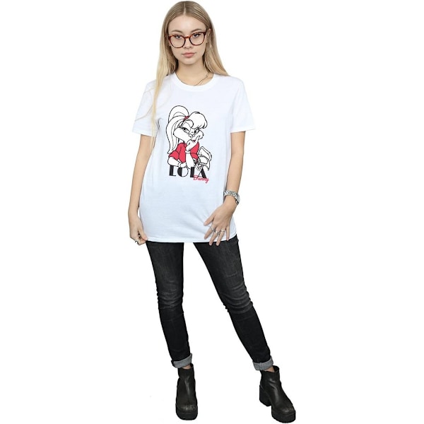 Looney Tunes Dam/Damer Klassisk Lola Bunny Bomull T-shirt L White L