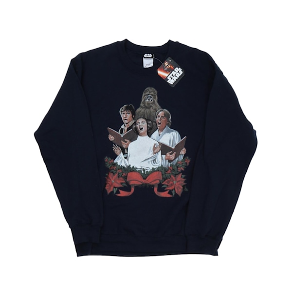 Star Wars Jultröja för Herr XXL Marinblå Navy Blue XXL
