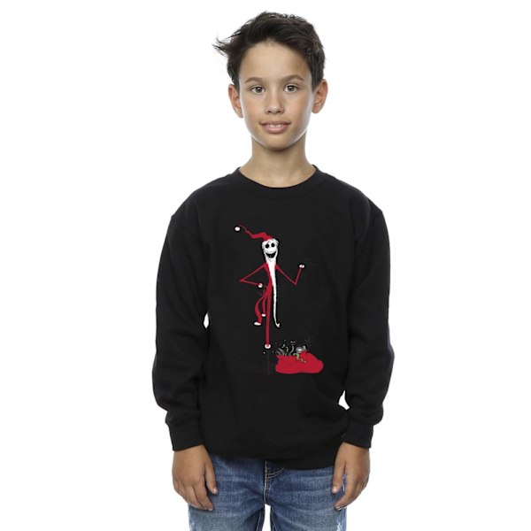 The Nightmare Before Christmas Pojkar Julpresenter Sweatshirt Black 5-6 Years