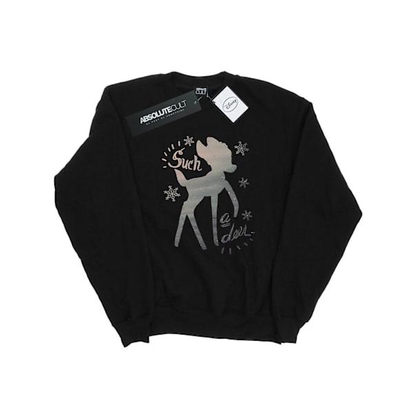 Disney Herr Bambi Vinter Hjort Sweatshirt S Svart Black S