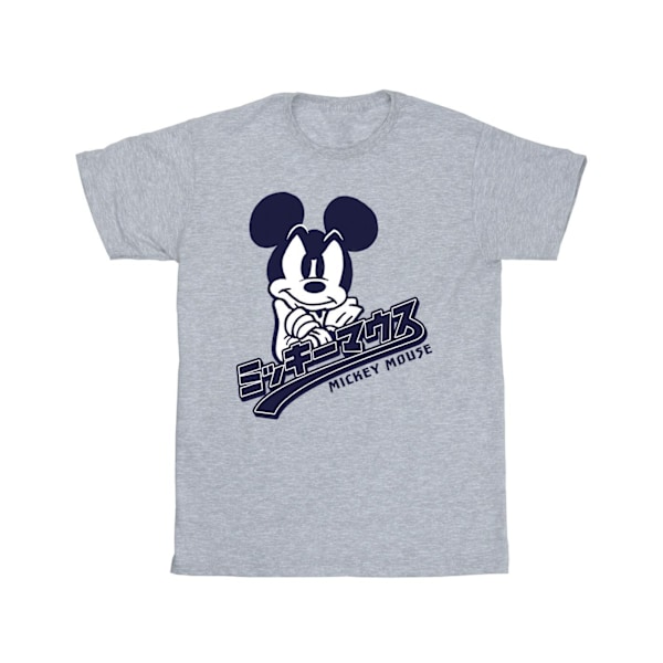 Disney Boys Mickey Mouse Japansk T-shirt 12-13 år Sports Grå Sports Grey 12-13 Years