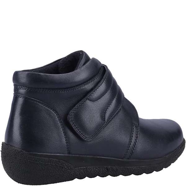 Fleet & Foster Dam/Dam Shetland Läder Ankel Boots 8 UK Navy 8 UK