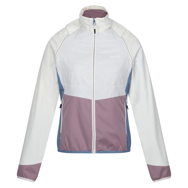 Regatta Dam/Kvinnor Steren II Hybrid Jacka 10 UK Vit/Heather White/Heather Blue 10 UK