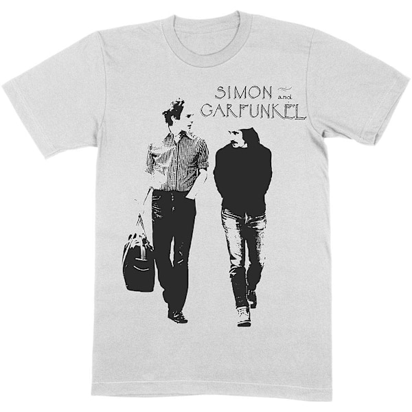 Simon & Garfunkel Unisex Vuxen Walking Heather T-shirt M Ljus Light Heather M