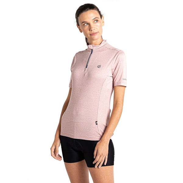 Dare 2B Dam/Kvinnor Pedal Through It Marl Lättvikts Jersey Dusky Rose 14 UK