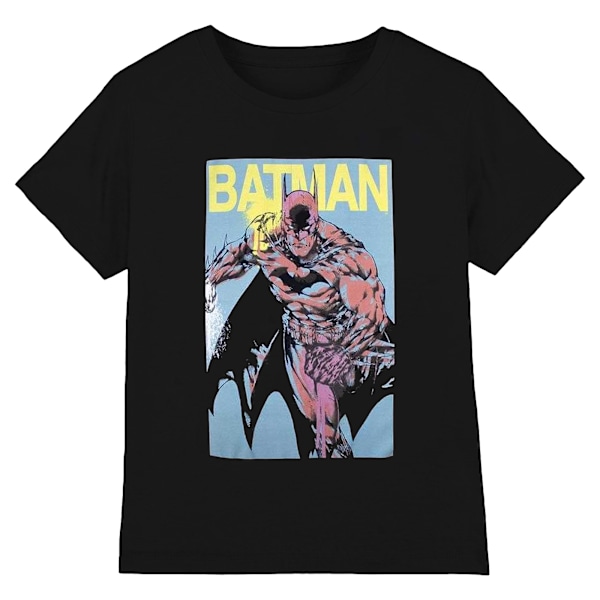 Batman Unisex Adult Pop Colours T-Shirt XXL Svart Black XXL