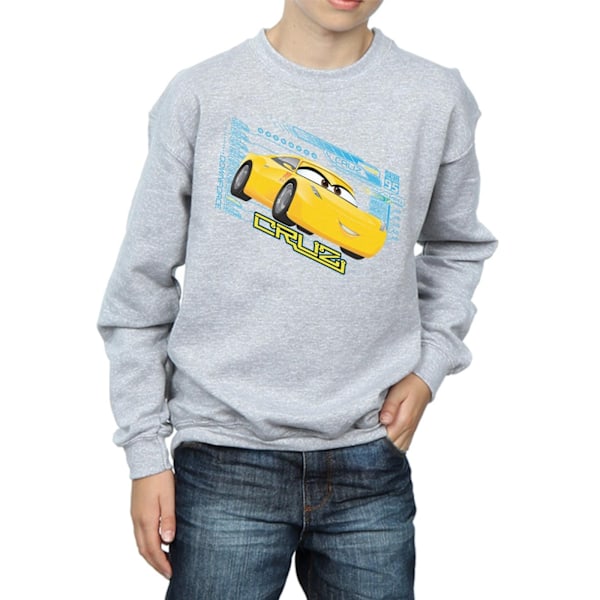 Disney Boys Cars Cruz Ramirez Sweatshirt 9-11 år Sports Grey Sports Grey 9-11 Years