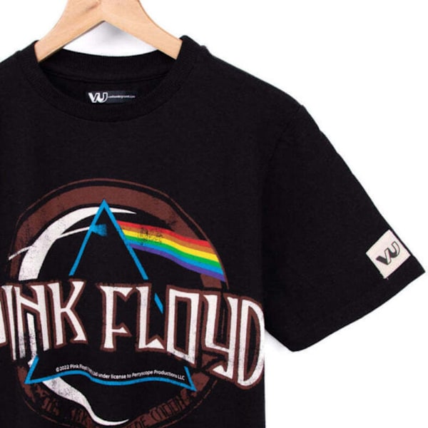 Pink Floyd Barn/Barn Dark Side Of The Moon Band T-Shirt 11 Black 11-12 Years