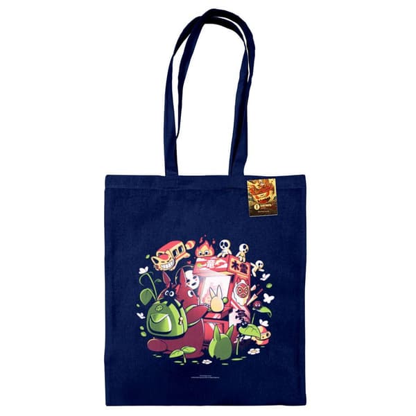 Ilustrata Ready Player Neighbor Tote Bag One Size Navy Navy One Size