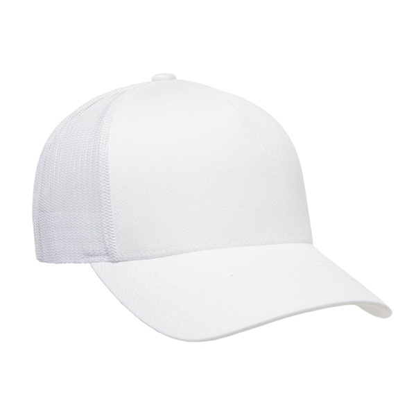 Flexfit av Yupoong 5 Panel Retro Trucker Cap One Size Vit White One Size
