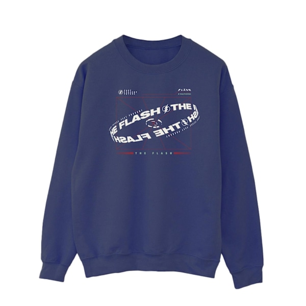 DC Comics Herr The Flash Graph Sweatshirt S Marinblå Navy Blue S