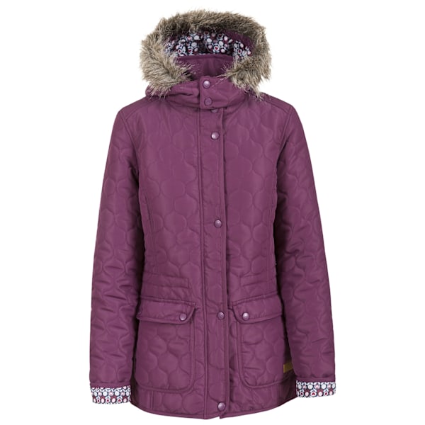 Trespass Womens/Ladies Jenna Casual Padded Jacket XXS Blackberry Blackberry XXS