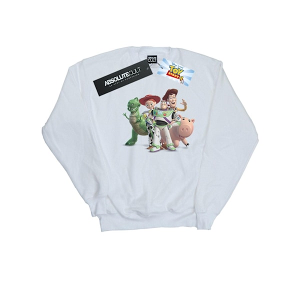 Disney Toy Story 4 Group Sweatshirt för män 4XL Vit White 4XL