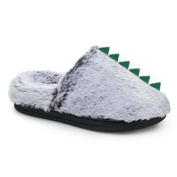 Slumberzzz Pojkar Dinosaurietofflor 2-3 UK Grå Grey 2-3 UK