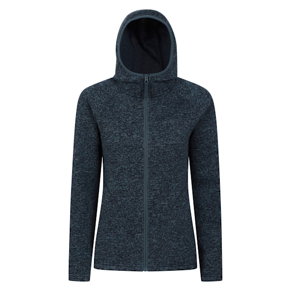 Mountain Warehouse Nevis Helly Zip Hoodie för Kvinnor/Dam 16 UK Mörkblå Dark Blue 16 UK