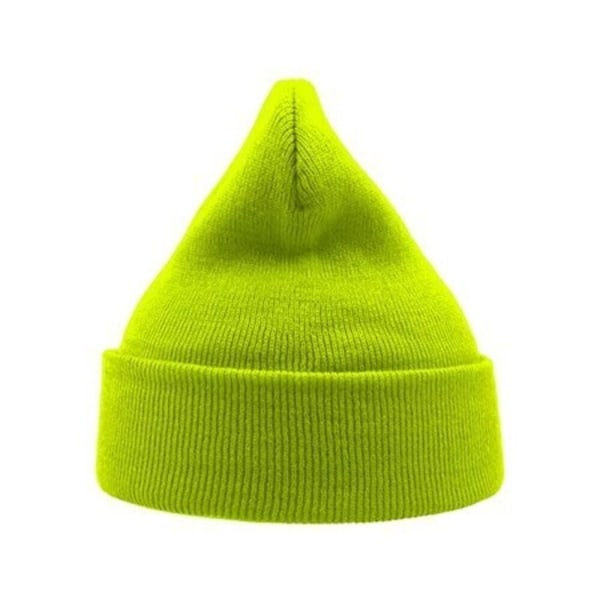 Atlantis Wind Double Skin Beanie Med Vändbar En Storlek Säkerhetsgul Safety Yellow One Size