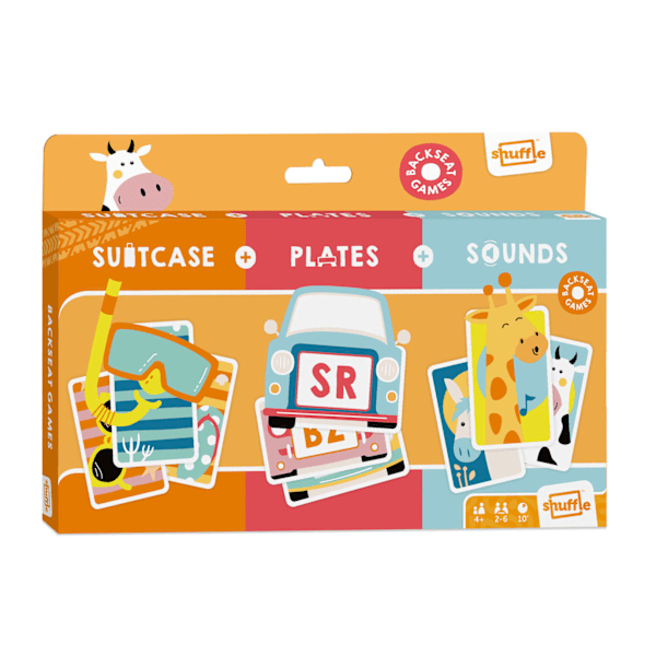 Cartamundi Pappers 3 i 1 Kortspel (Paket med 3) En Storlek Flerfärgad Multicoloured One Size