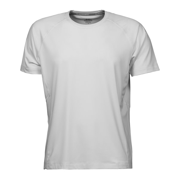 Tee Jays Mens Cool Dry Kortärmad T-Shirt L Vit White L