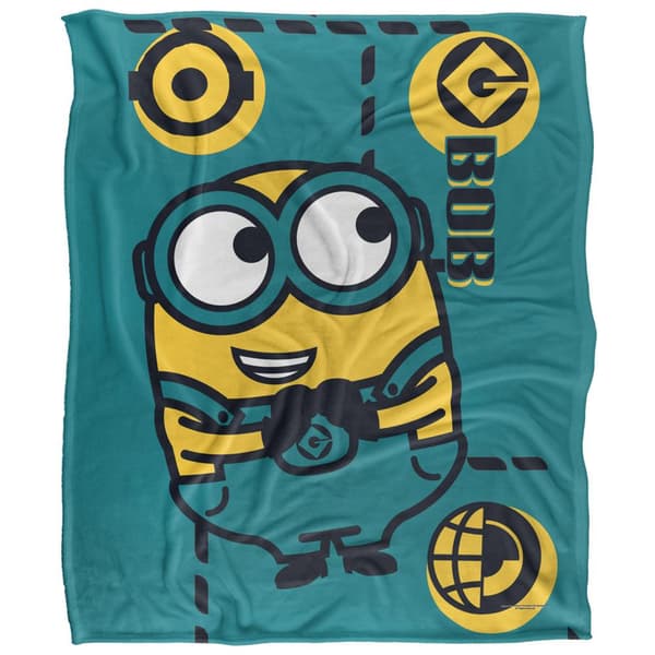 Minions Bob Filt En Storlek Vit White One Size
