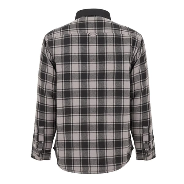 Luke Herr Valley Pläd Bröstficka Överskjorta S Grå/Svart Grey/Black S