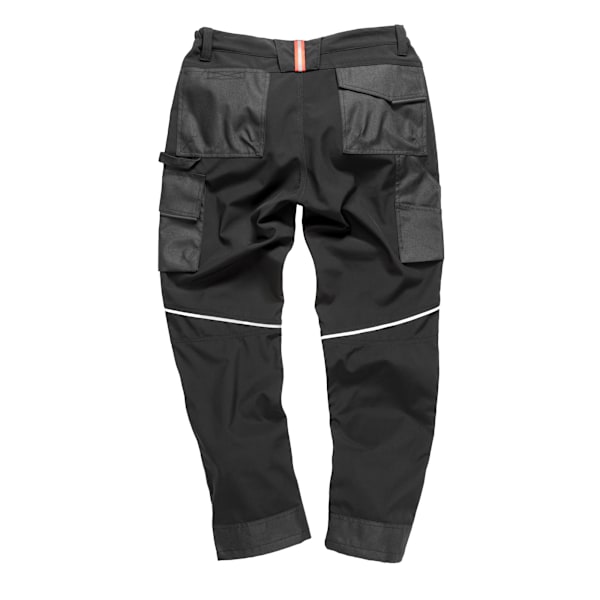 Result Unisex Vuxen Work Guard Softshell Slim Arbetsbyxor 40R Black 40R