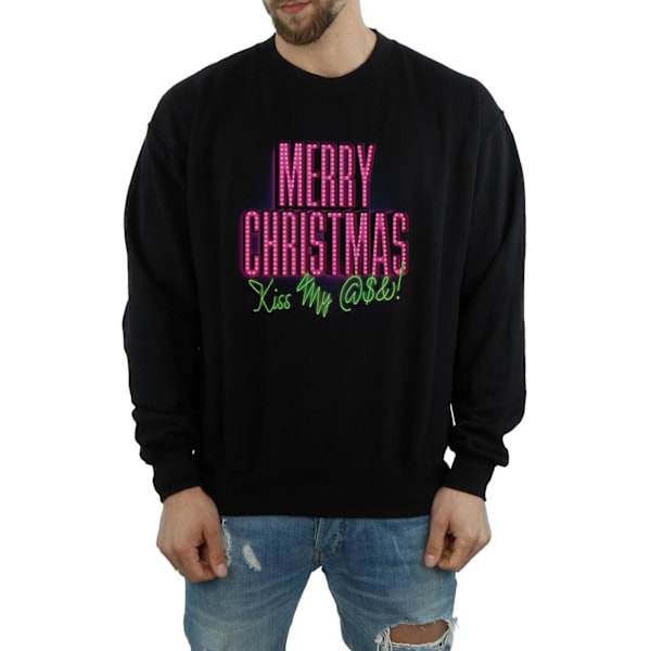 National Lampoon's Christmas Vacation Herr Kiss My Ass Sweatshirt Black M