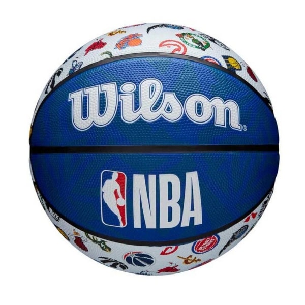 NBA Team Tribute Wilson Basketball 7 Blå/Vit Blue/White 7