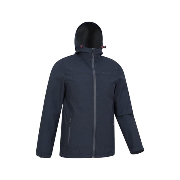 Mountain Warehouse Reykjavik Softshell Vindtät Jacka Herr L Navy L