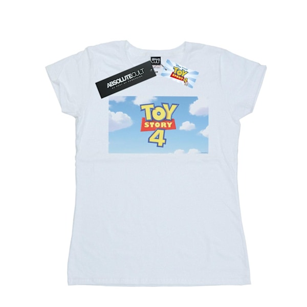 Disney Dam/Dam Toy Story 4 Cloud Logo Bomull T-shirt XL W White XL