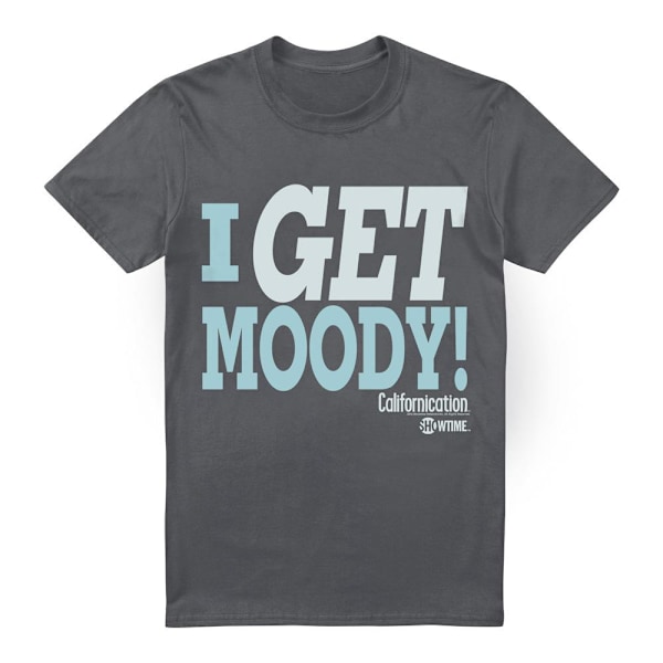 Californication Herr I Get Moody T-Shirt XL Charcoal Charcoal XL
